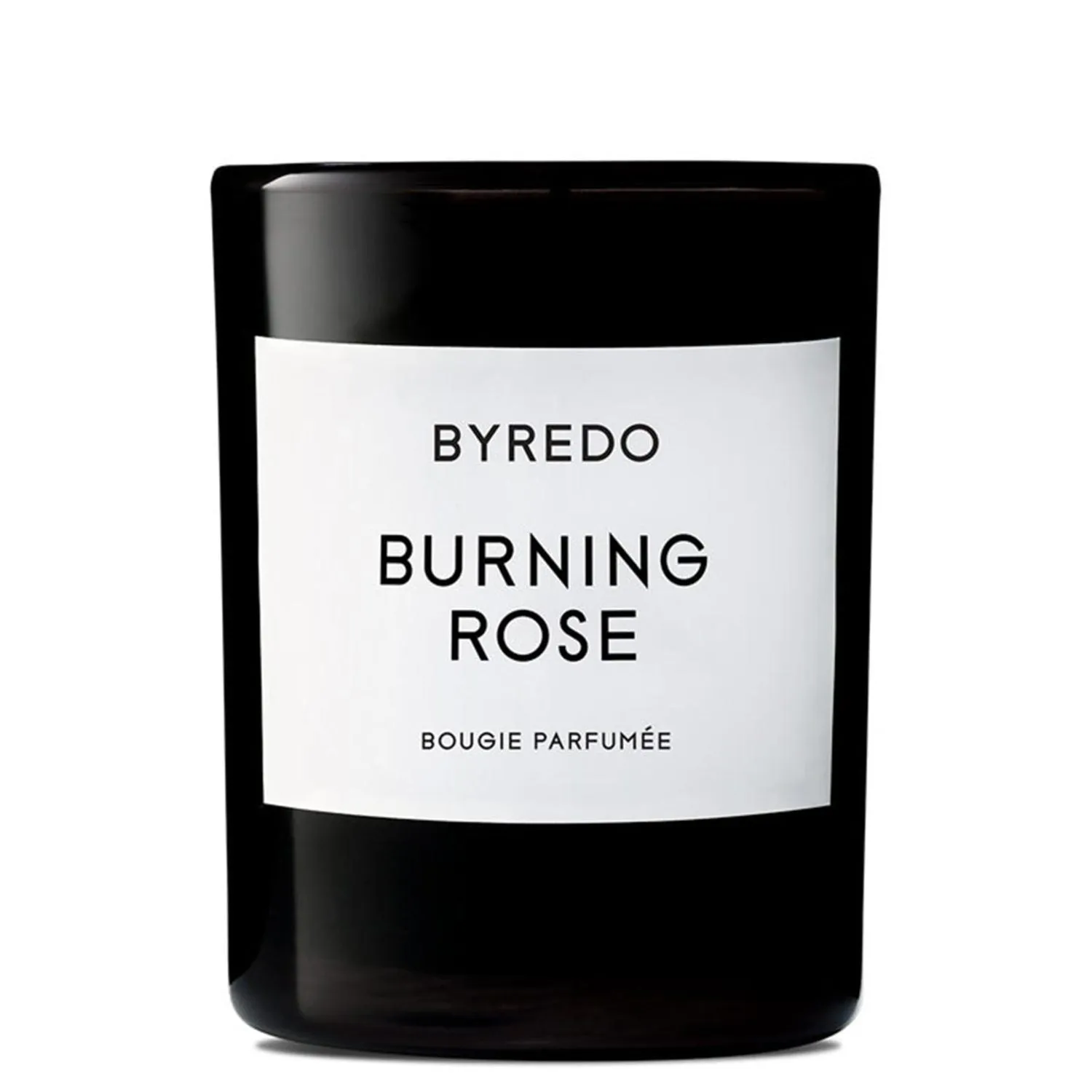 Burning Rose Candle