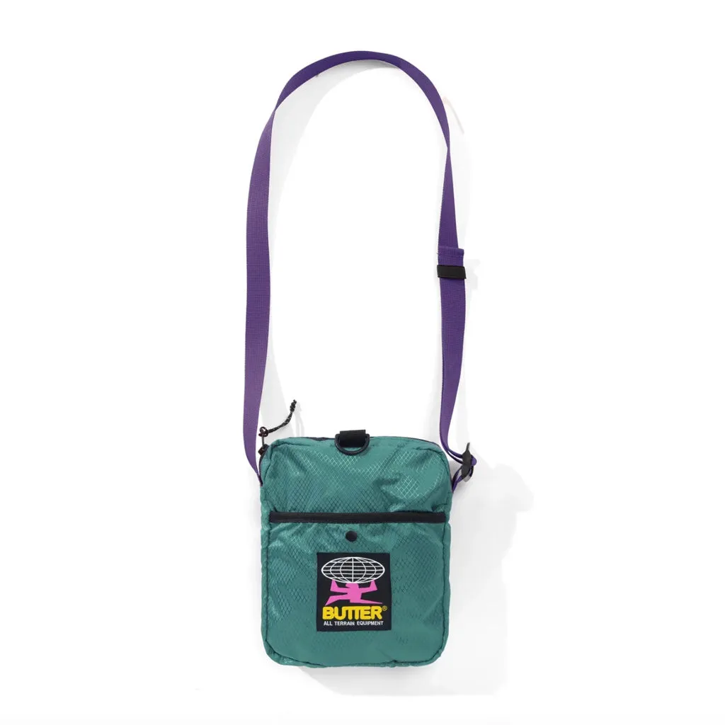 BUTTER GOODS RIPSTOP SIDE BAG - TEAL