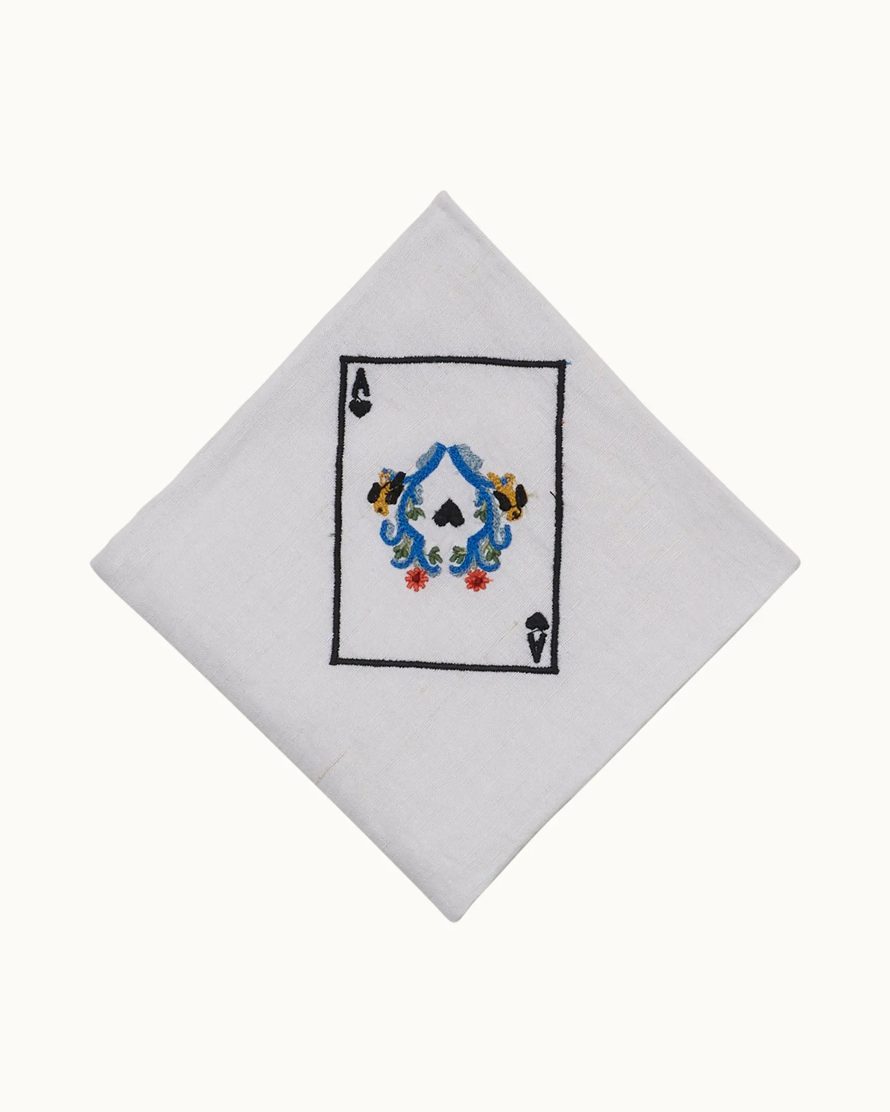 Cai Ace of Hearts Handkerchief