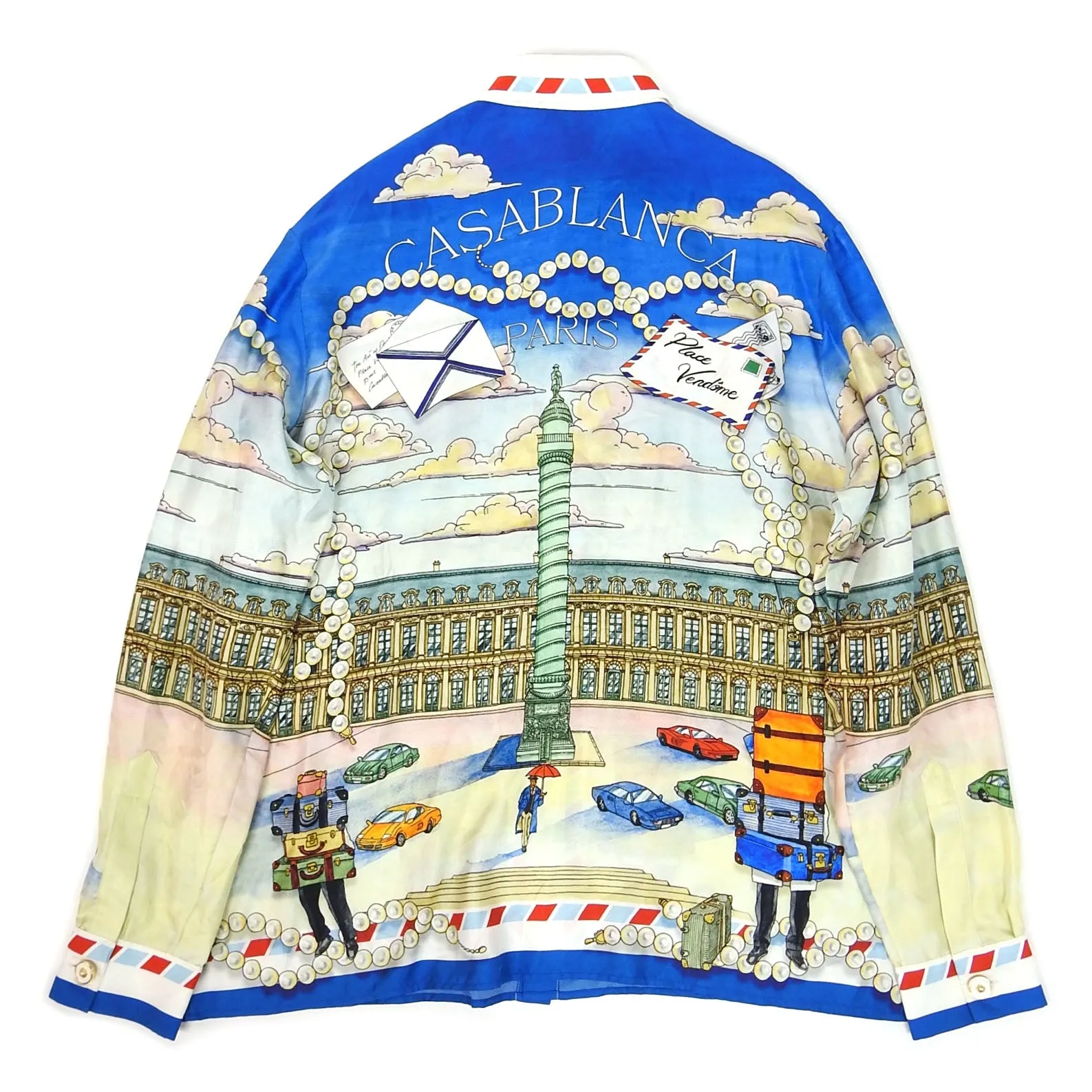 Casablanca Silk Shirt Size XL