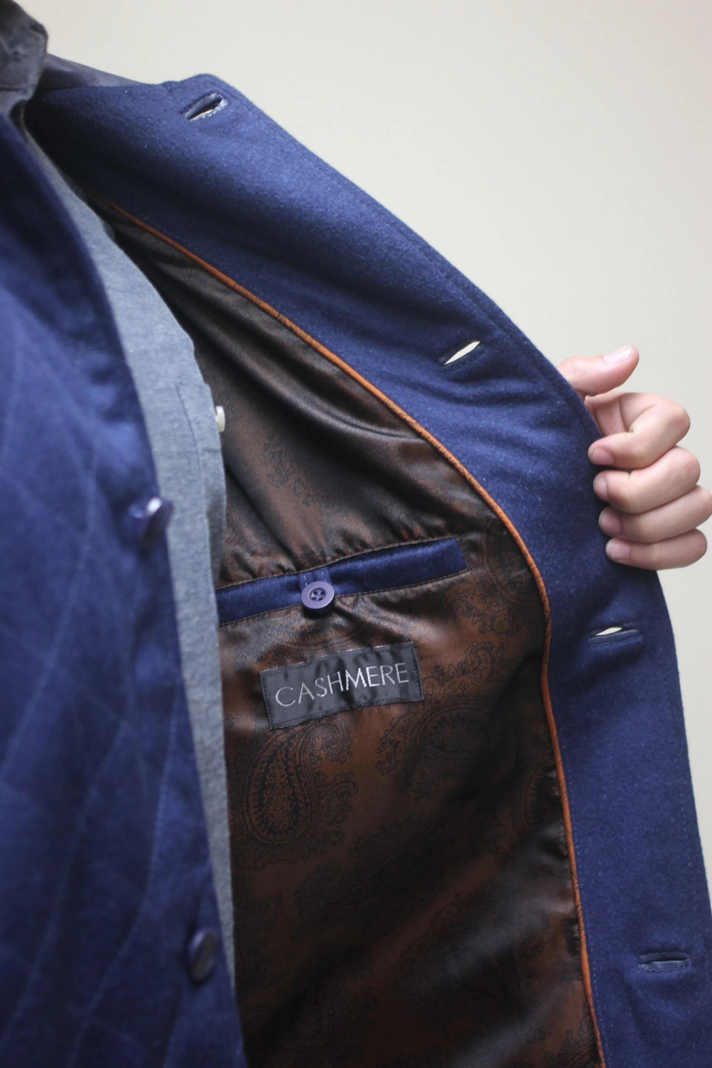 Cashmere Wool Car Coat
