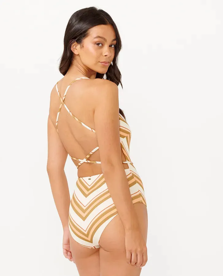 Catalina Stripe One Piece - Multico