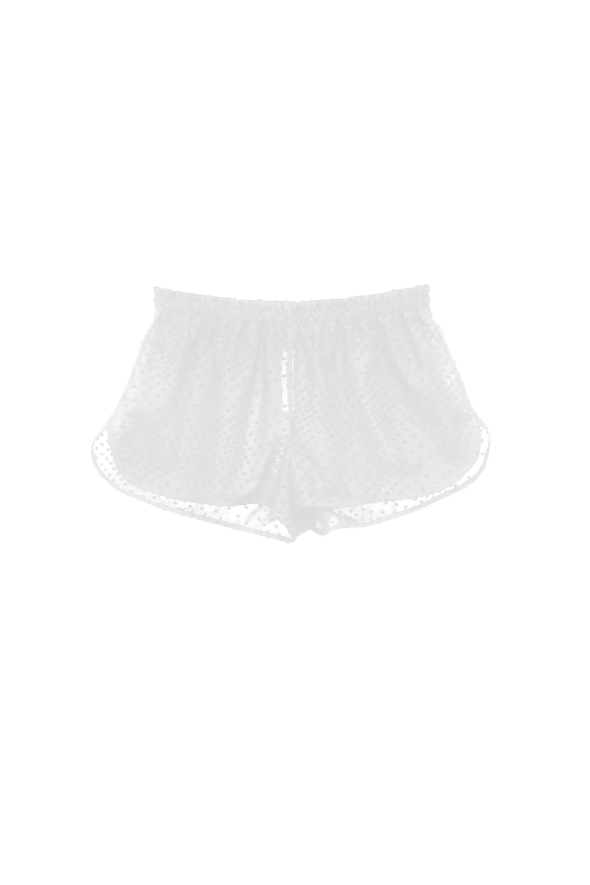 CHELSEA CAMI & JOEY SHORTS COTTON SET - WHITE