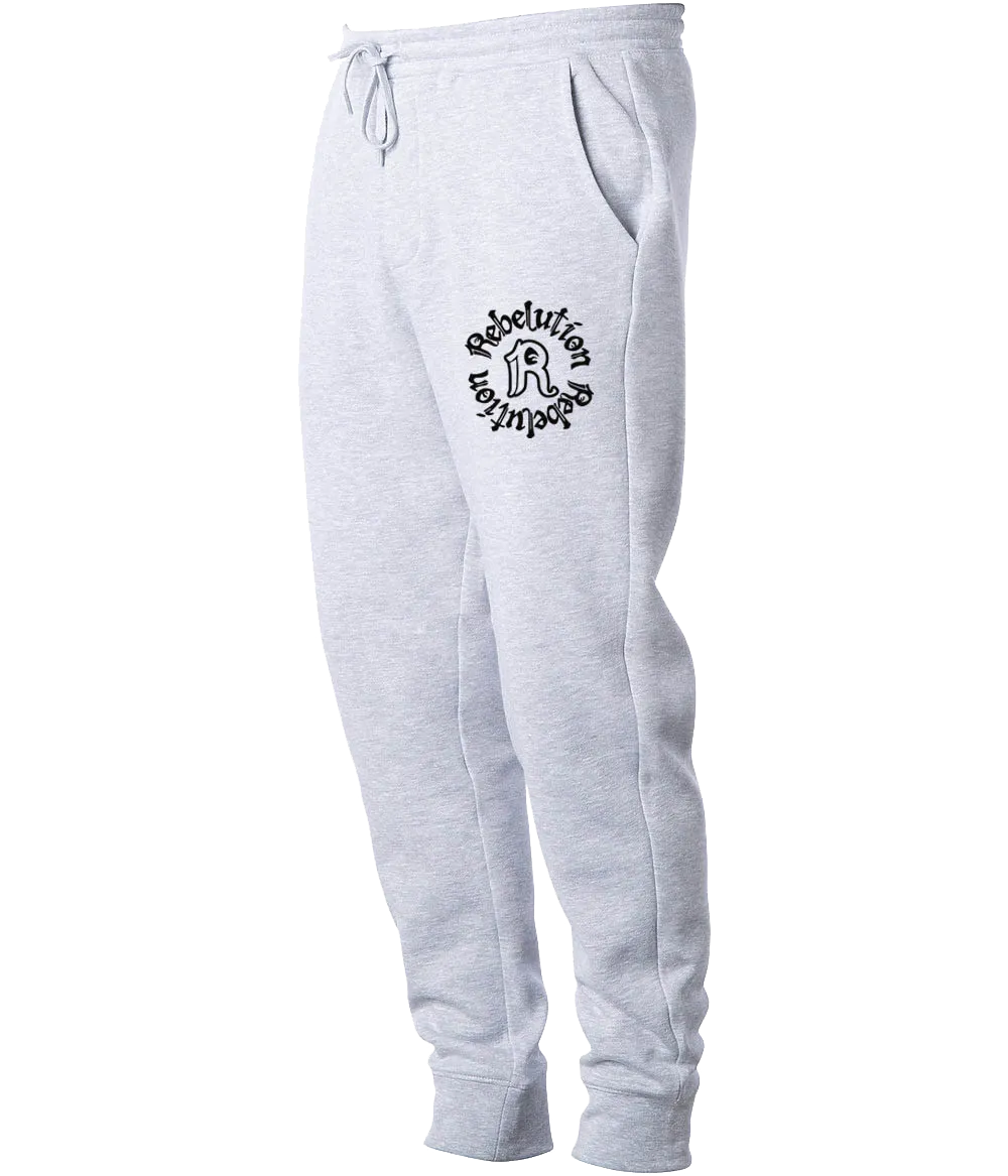 Circle Logo Jogger (Heather Grey)