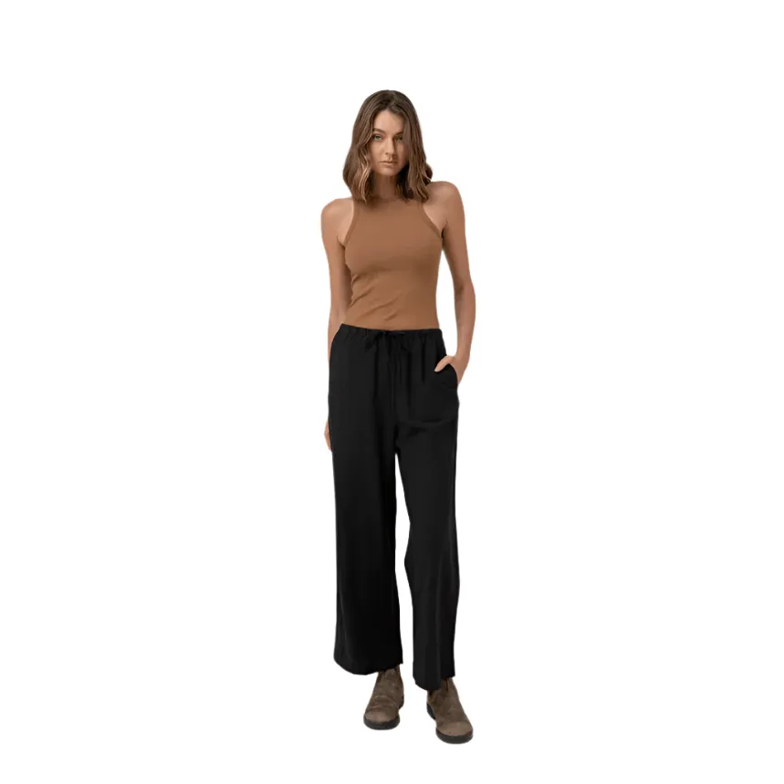 Classic Drawstring Pant - Black