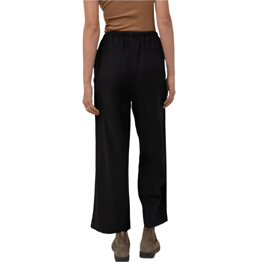 Classic Drawstring Pant - Black