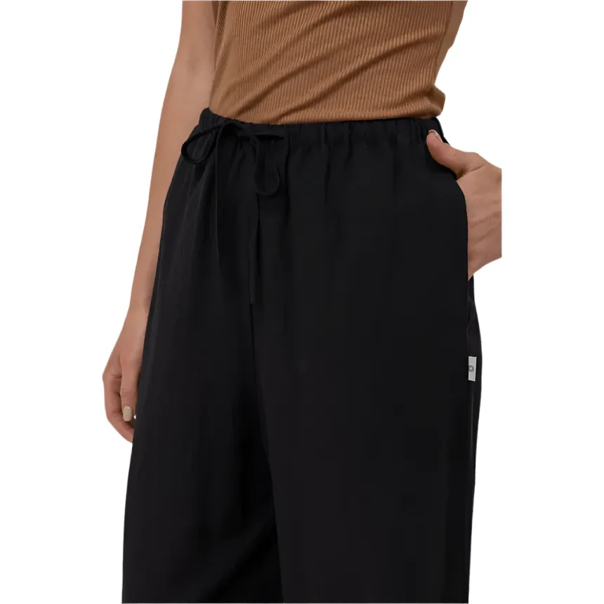 Classic Drawstring Pant - Black