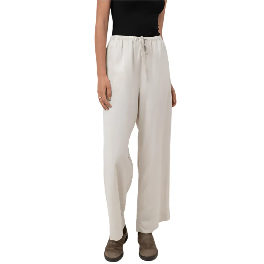 Classic Drawstring Pant - Oat