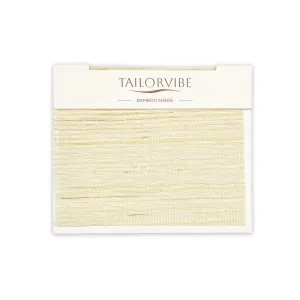Cora Woven Bamboo Shade| Marble White