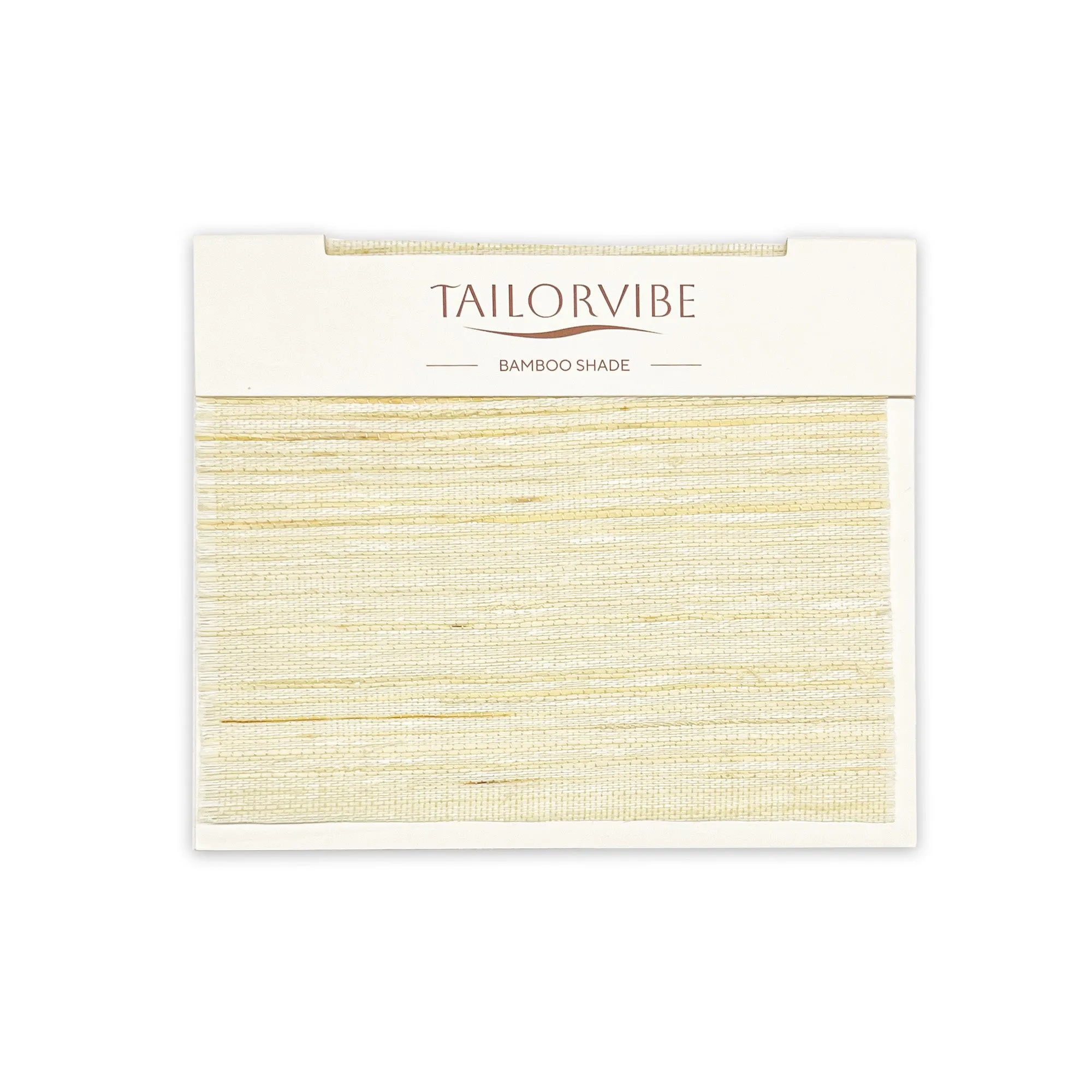 Cora Woven Bamboo Shade| Marble White