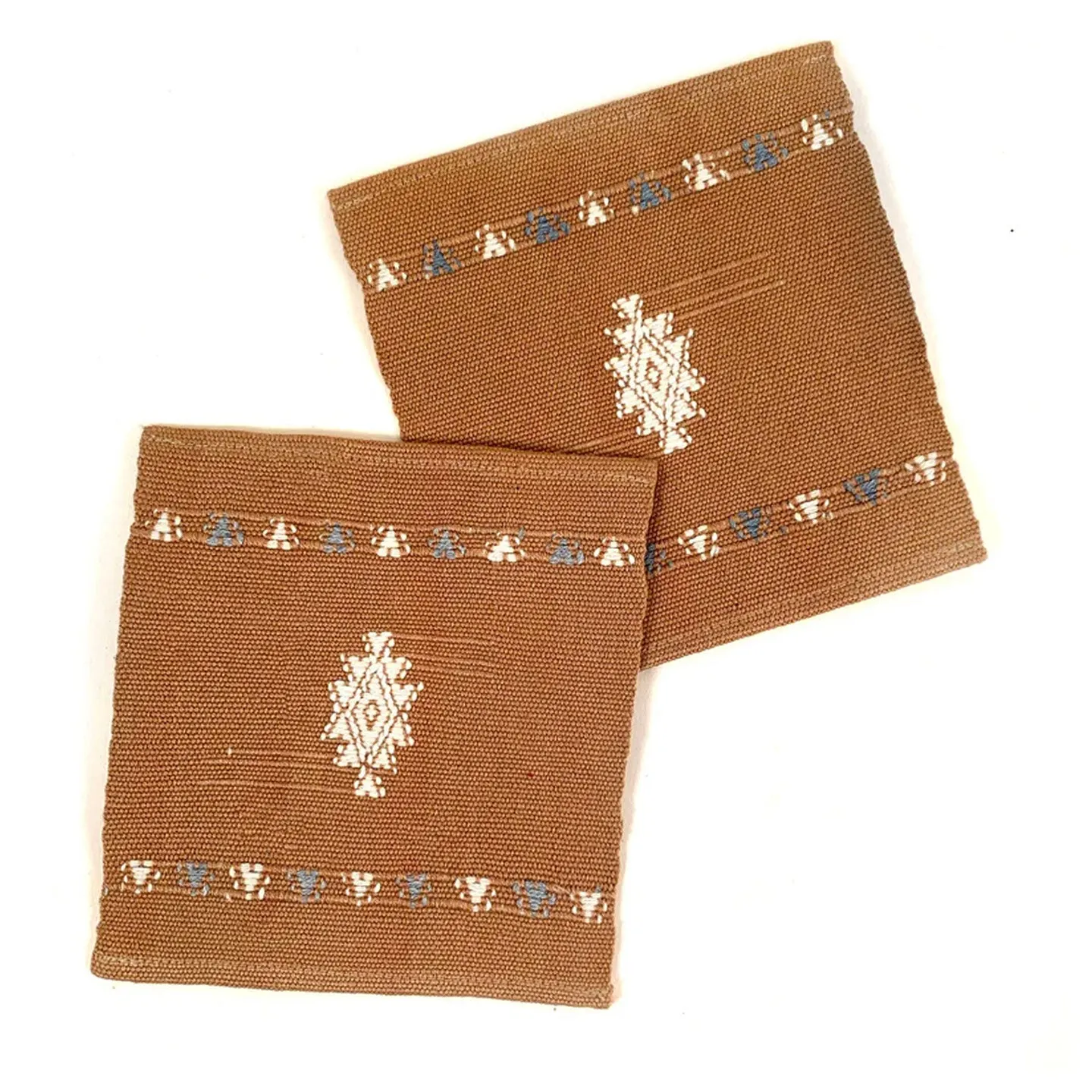 Cotton Coaster Set of 2 /Multiple Colors