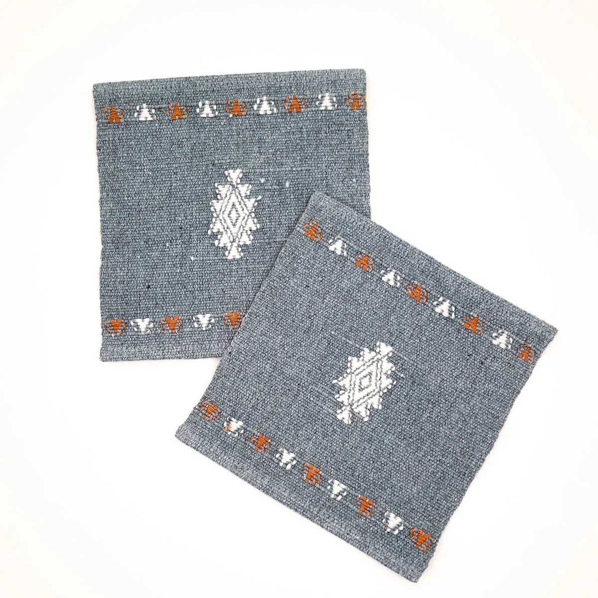 Cotton Coaster Set of 2 /Multiple Colors