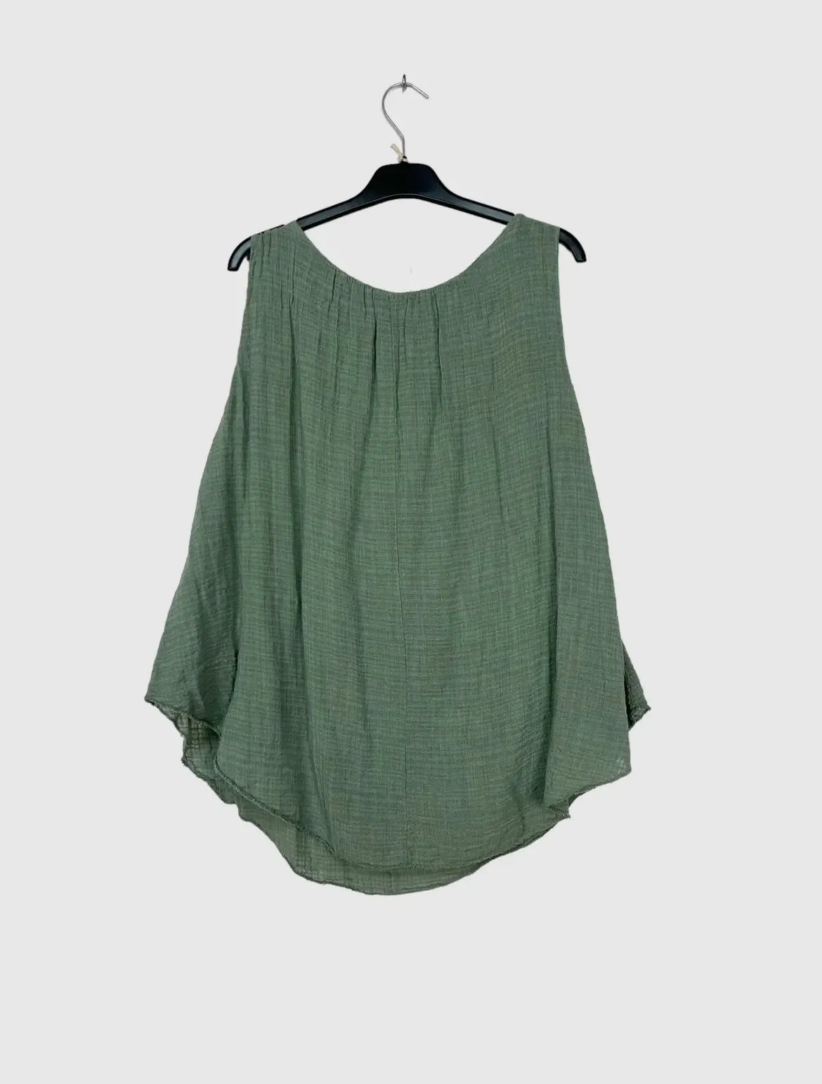 Cotton Top Solid Color w/Necklace