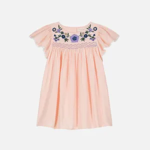 Cotton/Linen Ana Dress - Blush