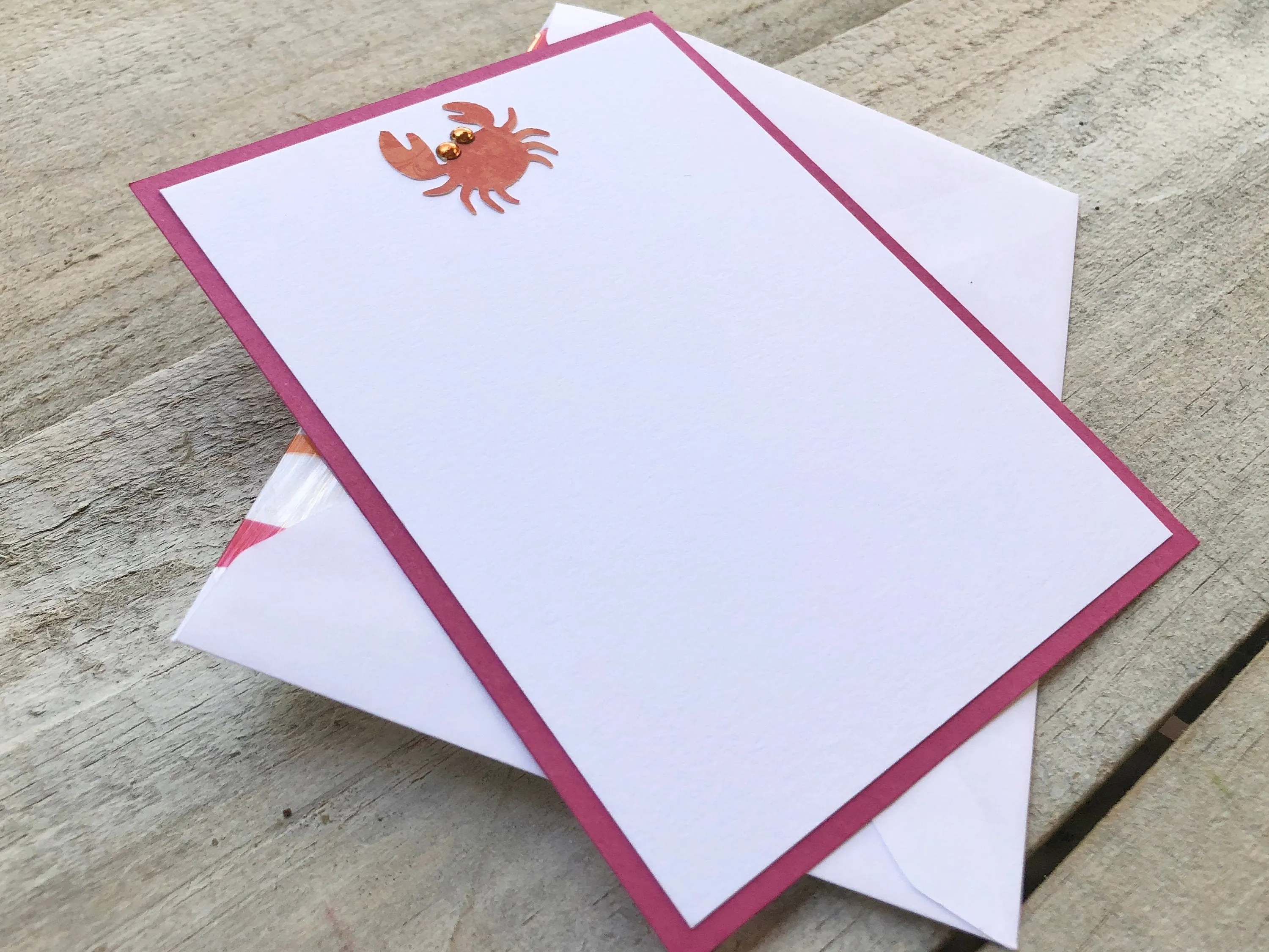 Crab Note Cards