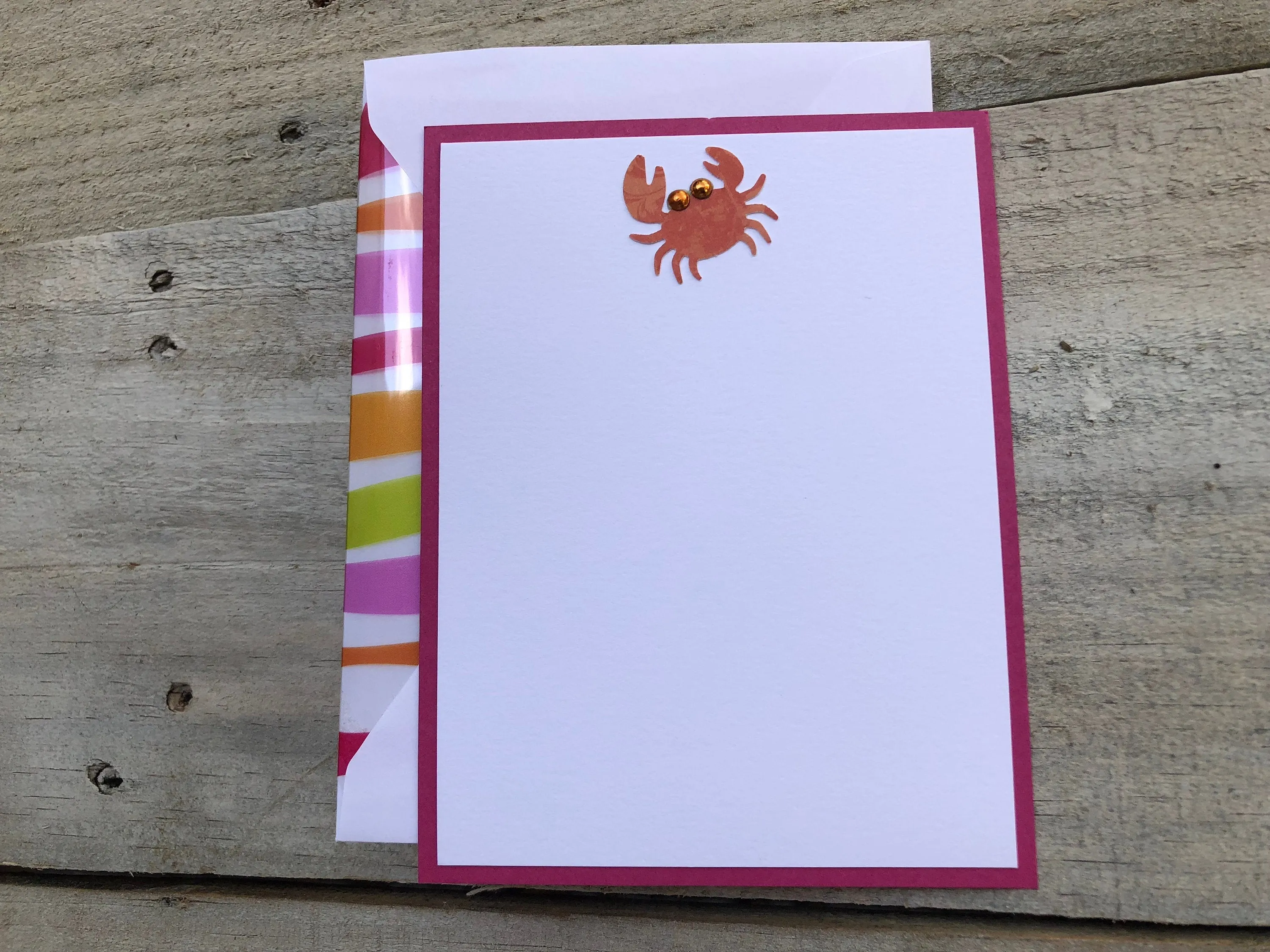 Crab Note Cards