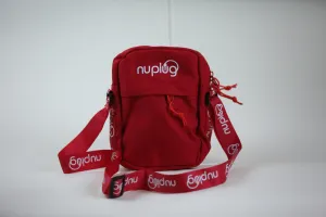Crossbody Bag Unisex Red and White