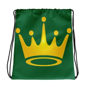 Crown Drawstring bag