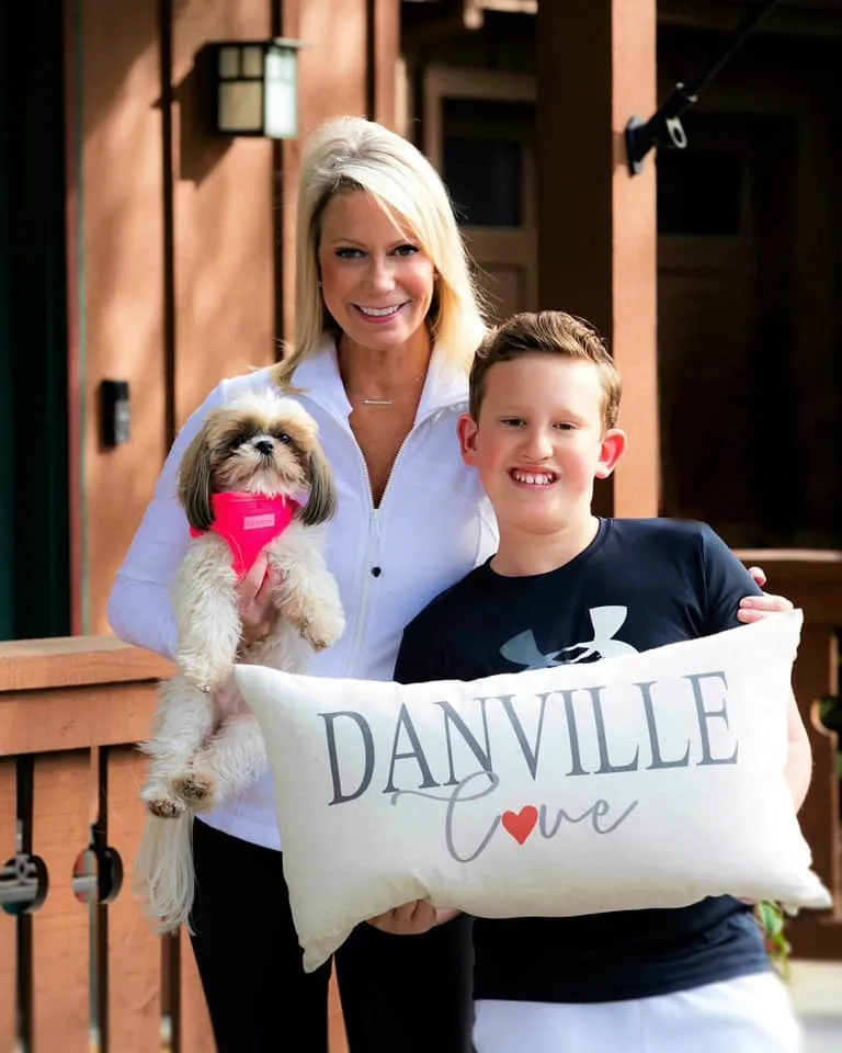 Custom Hometown LOVE pillow