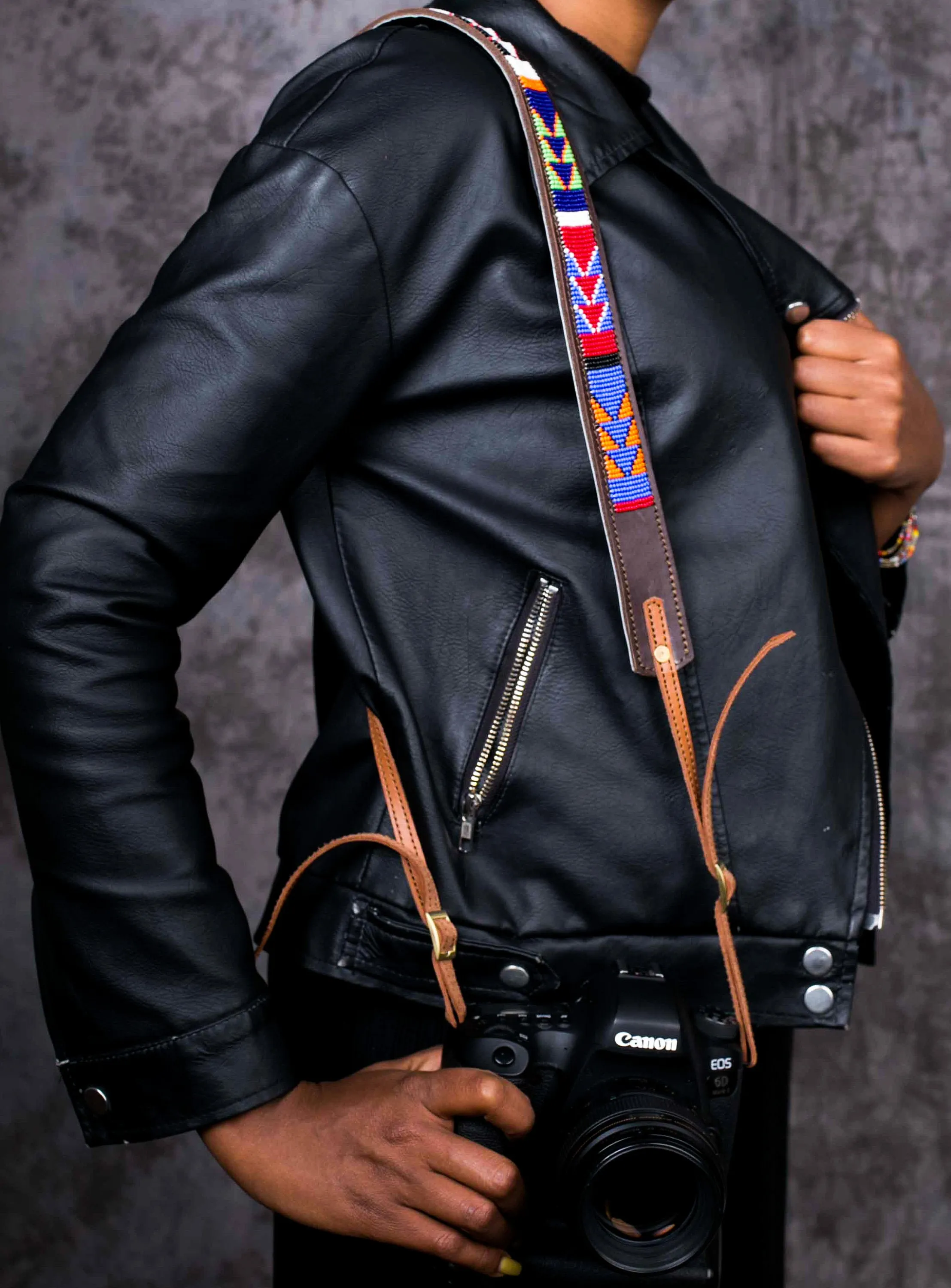 Custom Leather Camera Strap,Beaded Camera Strap,DSLR Strap, Nikon camera,Canon Camera,Personalized Camera Strap,Camera Strap, Gift for him/her