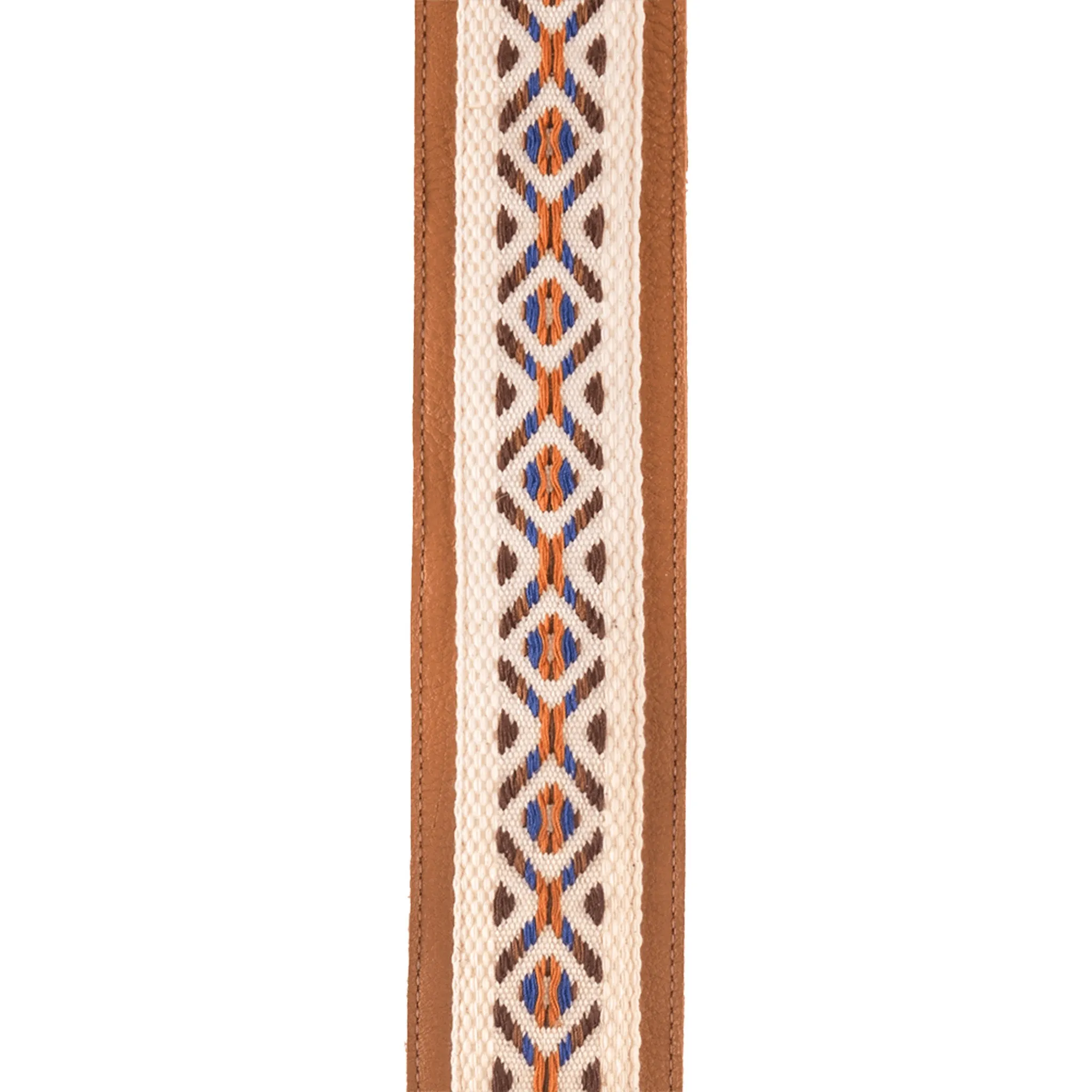 D'Addario 25WH00-DX 2.5-Inch Hybrid Leather Guitar Strap, Desert