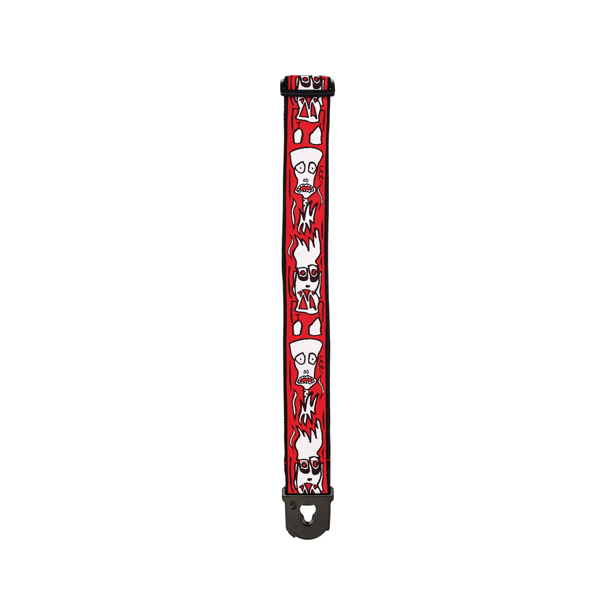 D'Addario 50PLJS02 50mm Joe Satriani Planet Lock Guitar Strap, Up in Flames