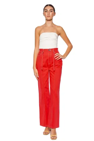 Dales Chilli Contrast Twill Jean