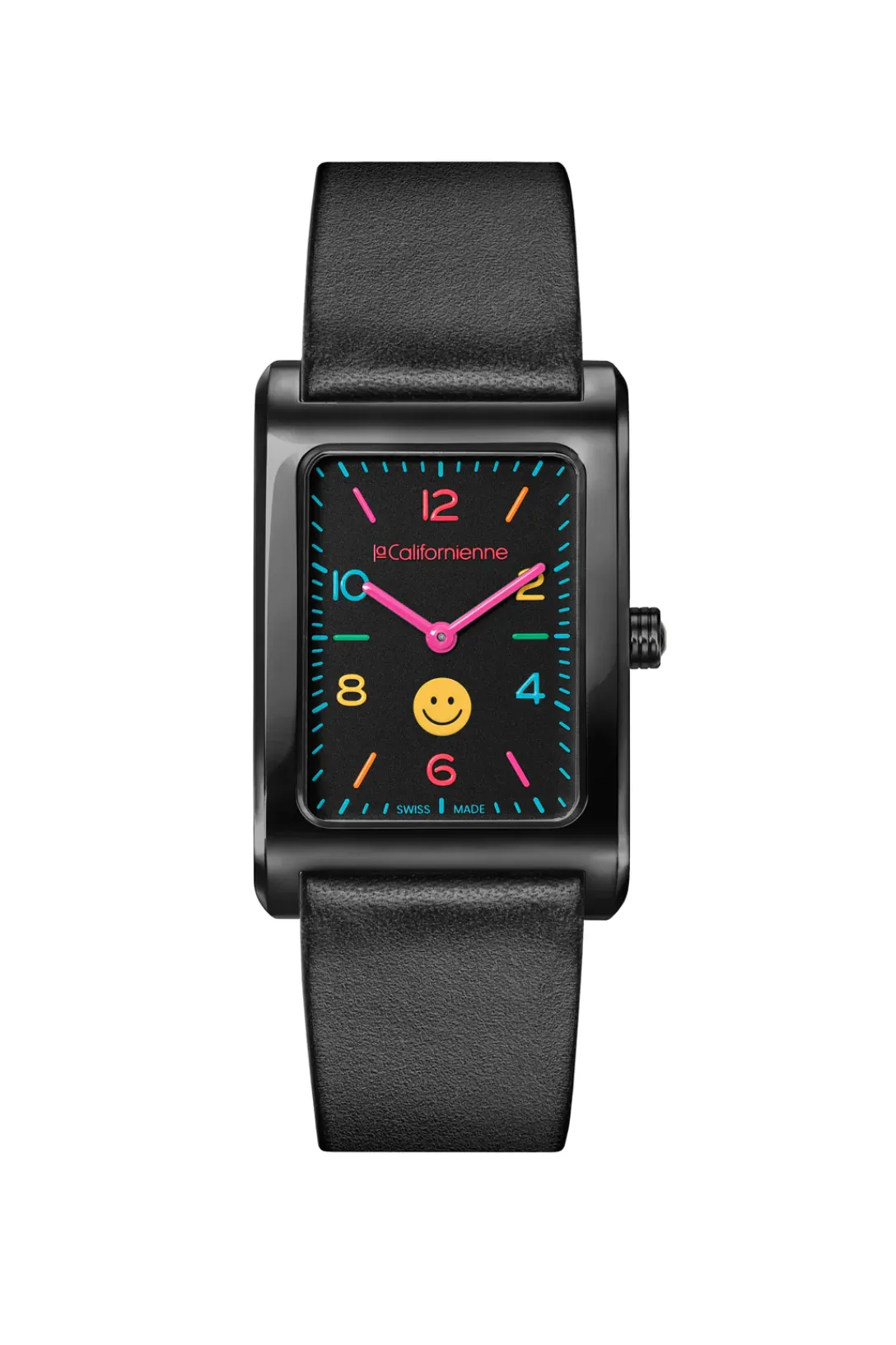 Daybreak Watch Black Rainbow Happy