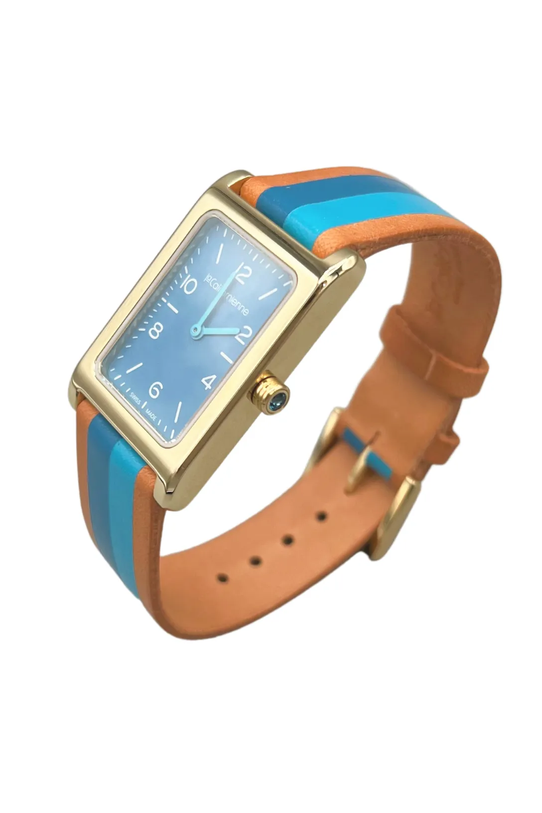 Daybreak Watch Celeste Blanc Aqua
