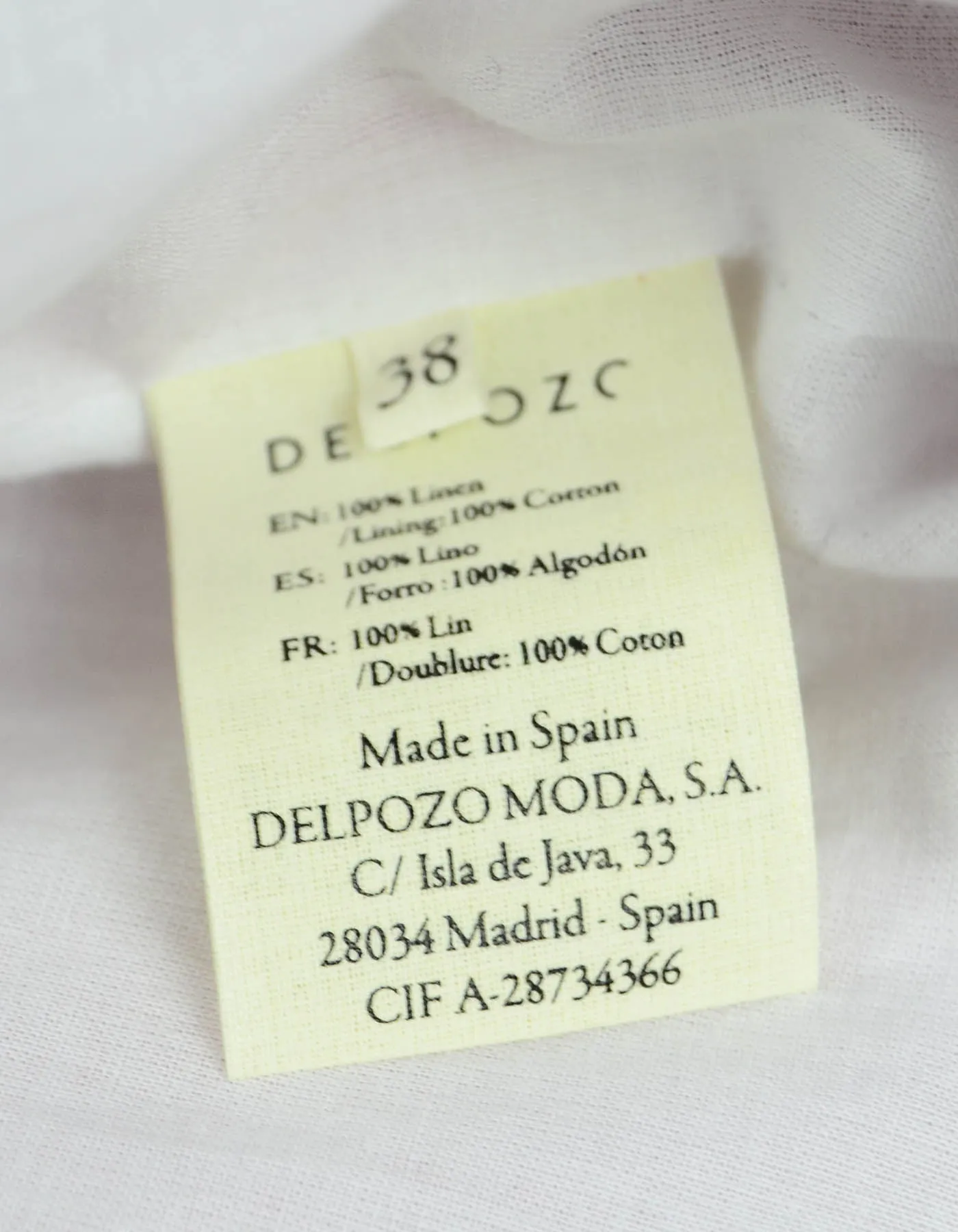 Delpozo Fuschia Fluted Linen Bell Sleeve Coat FR38