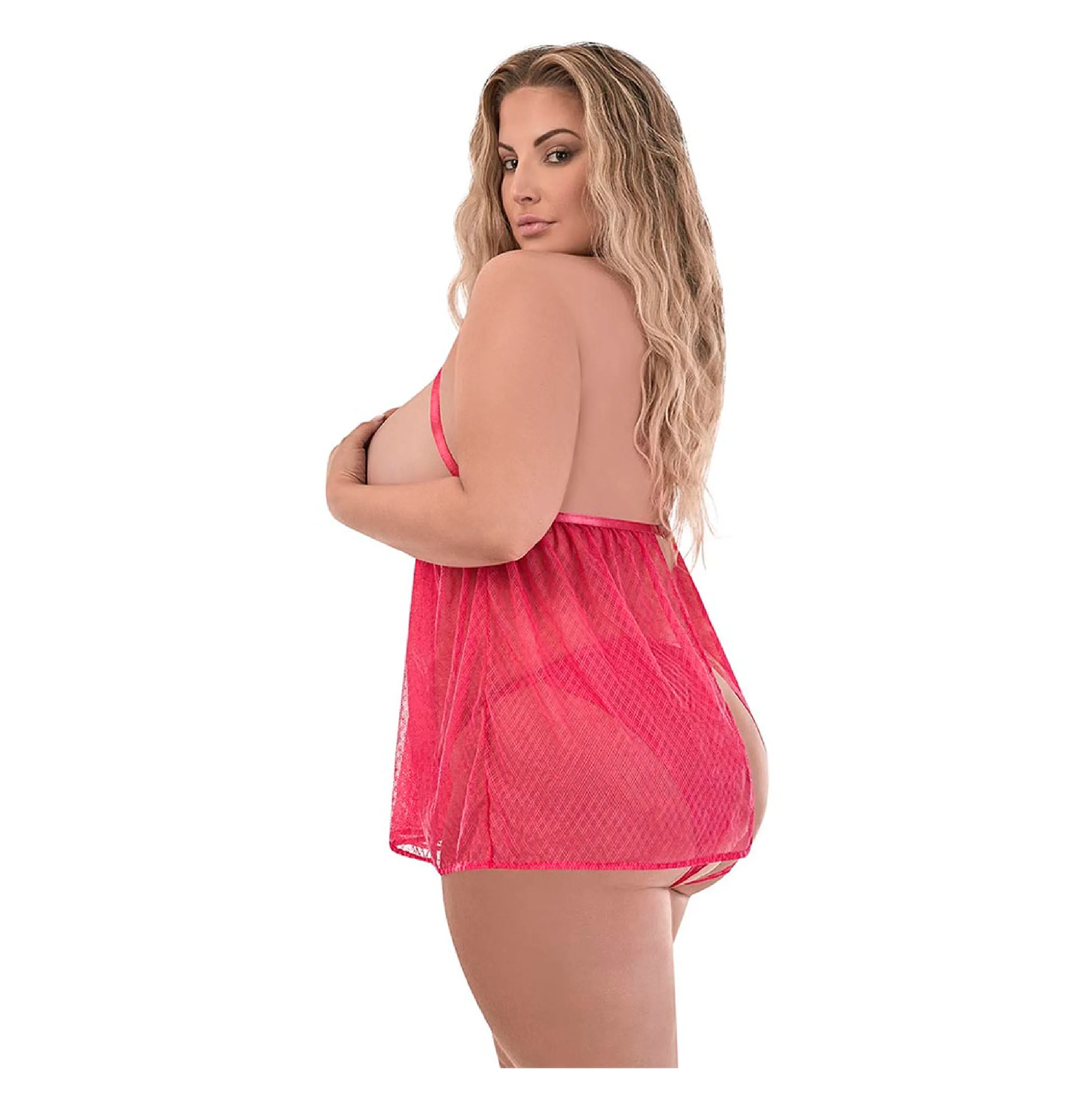Diamond Girl Cupless Baby Doll Set Watermelon Plus