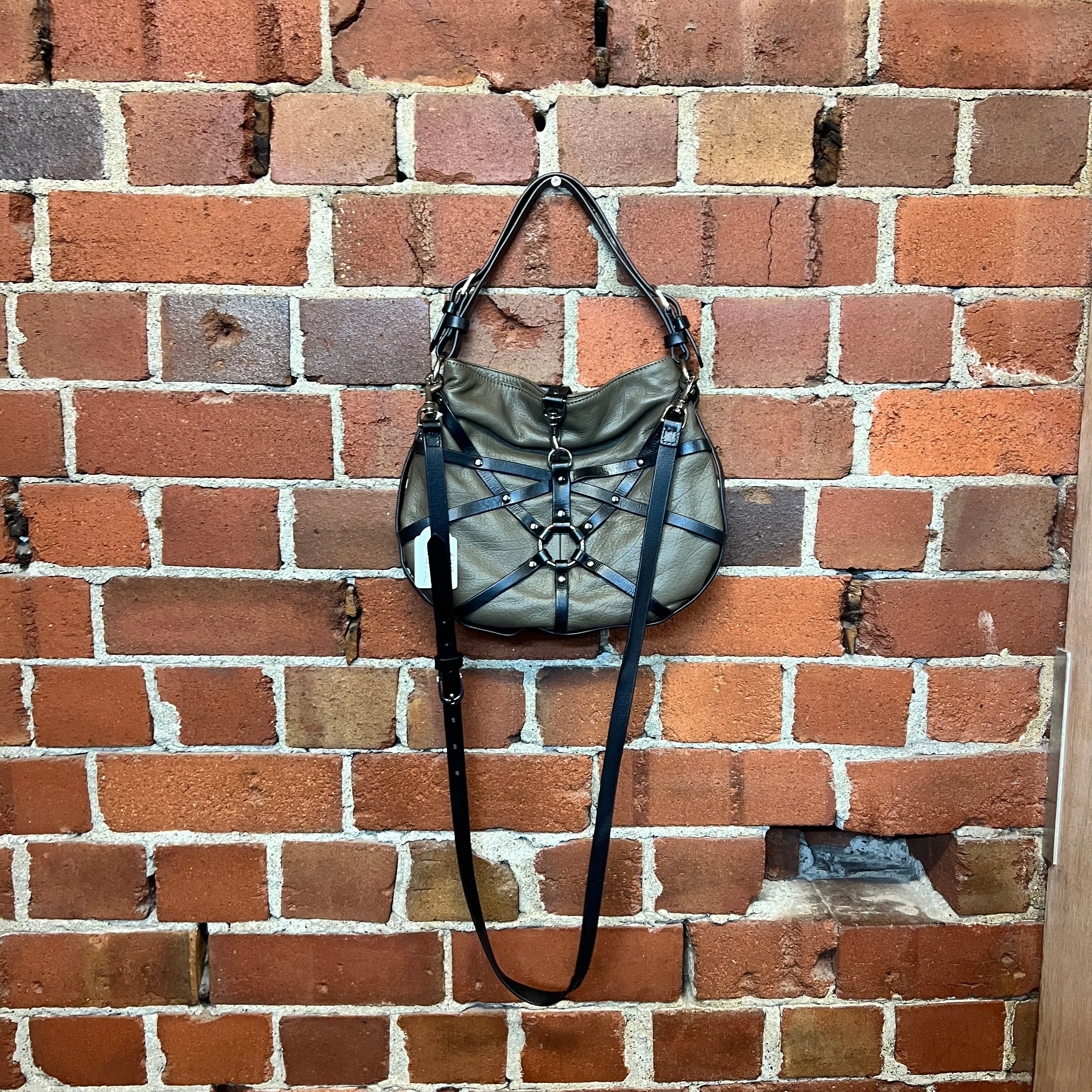 DIESEL bondage leather bag