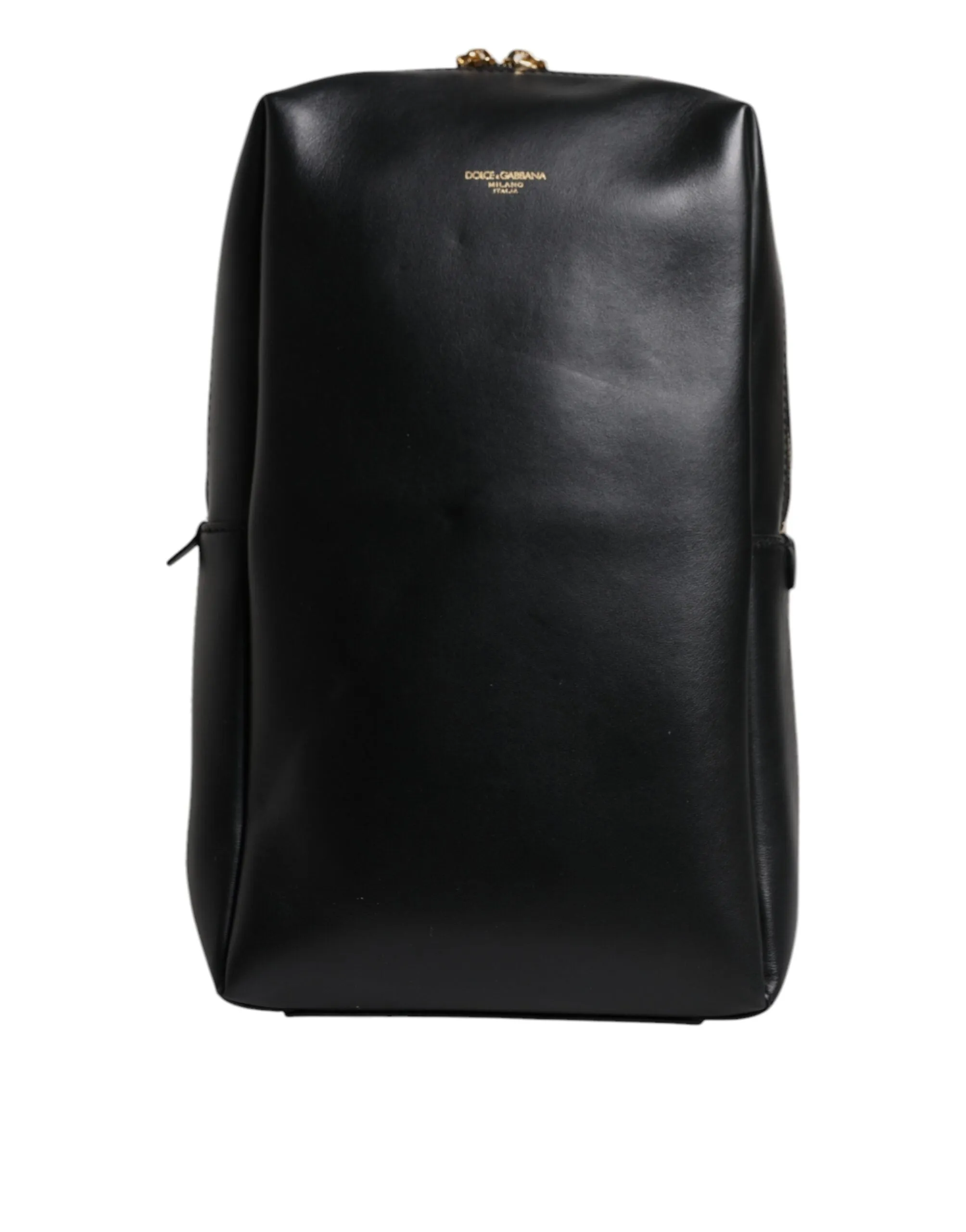 Dolce & Gabbana Black Logo Leather Belt Waist Shoulder Men Crossbody Bag