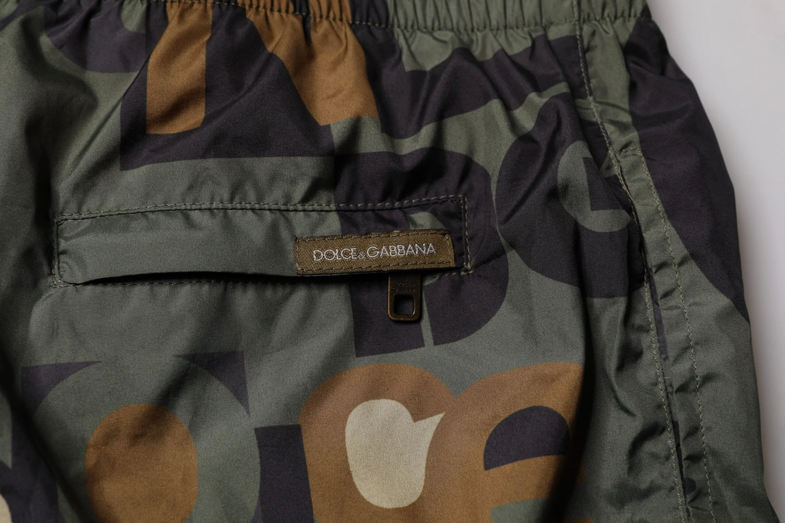Dolce & Gabbana Multicolor Logo Beachwear Shorts 2Pc Swimwear