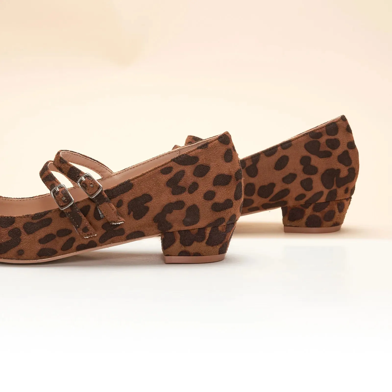 Double-Strap Block Heel (Alva)social