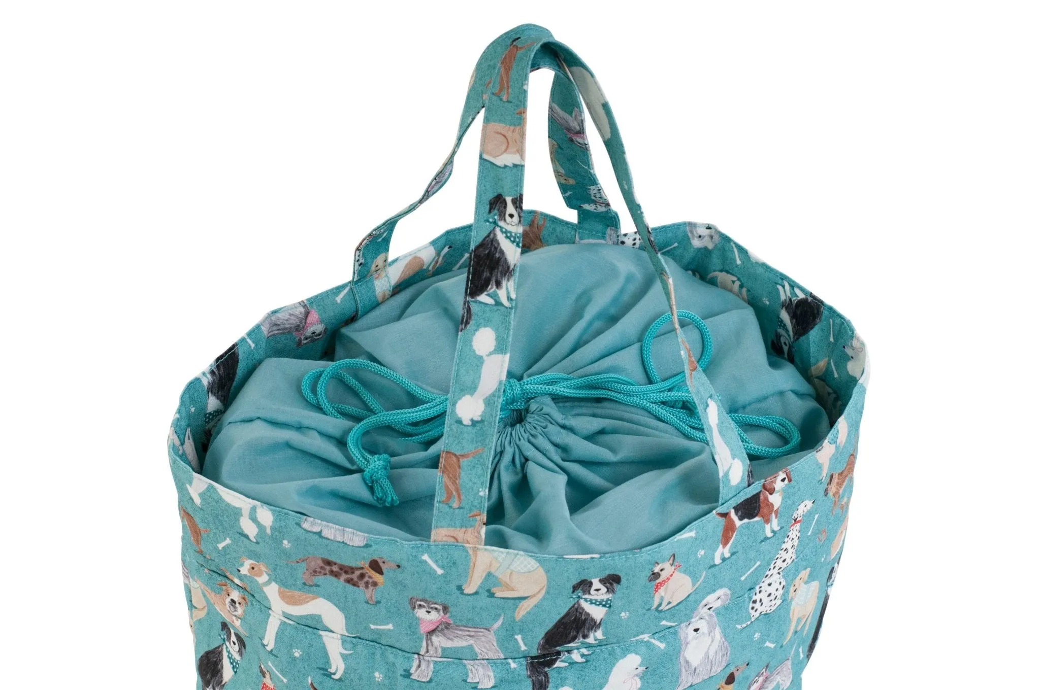 Drawstring Craft Bag | Hobby Gift | Dogs