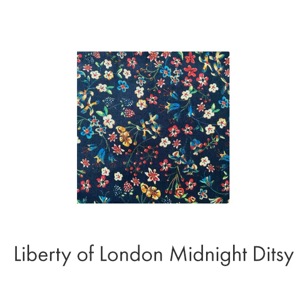 Drawstring Dress in Liberty of London Toutou