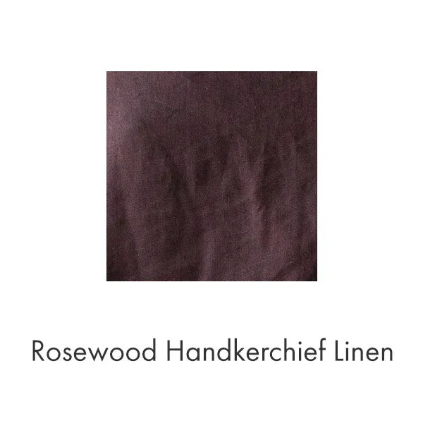 Drawstring Dress in Noir Washed Linen