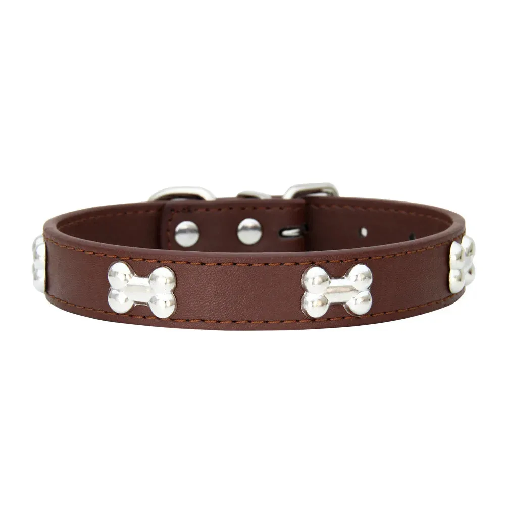 Durable Leather Collars for Pets
