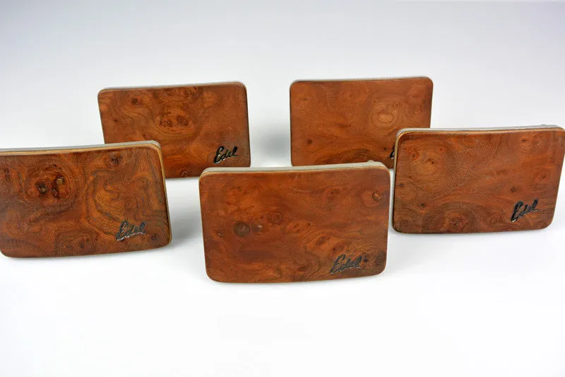 EDEL Wood Accented Buckle