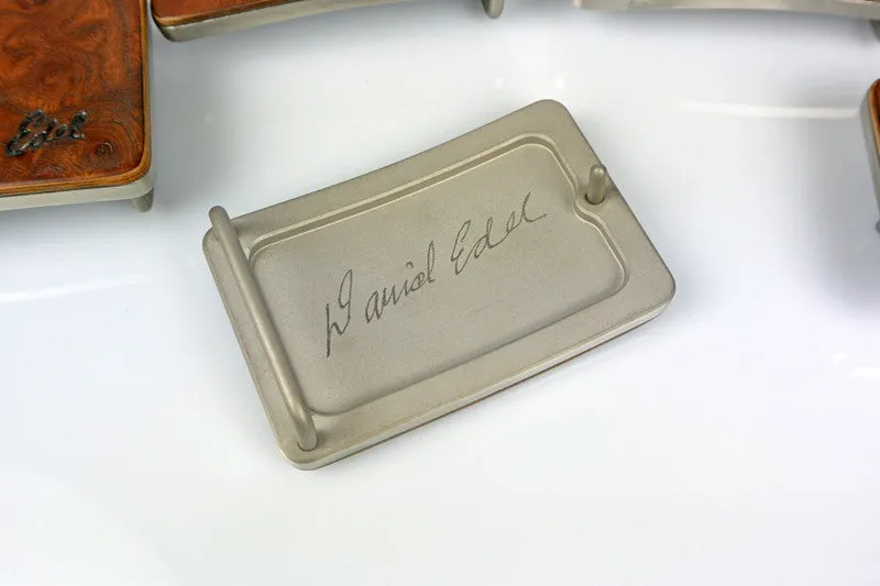 EDEL Wood Accented Buckle