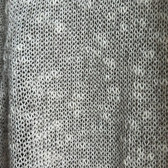 Eileen Fisher Open Front Linen blend Sweater