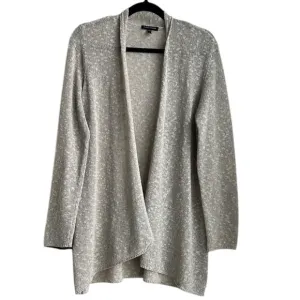 Eileen Fisher Open Front Linen blend Sweater