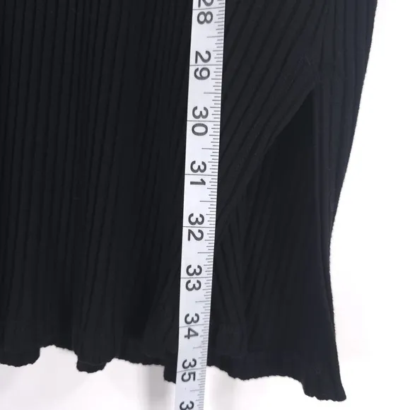 EILEEN FISHER USA🇺🇸MADE TENCEL Rib Knit Bateau Nk Short S. Top Tunic Dress XL