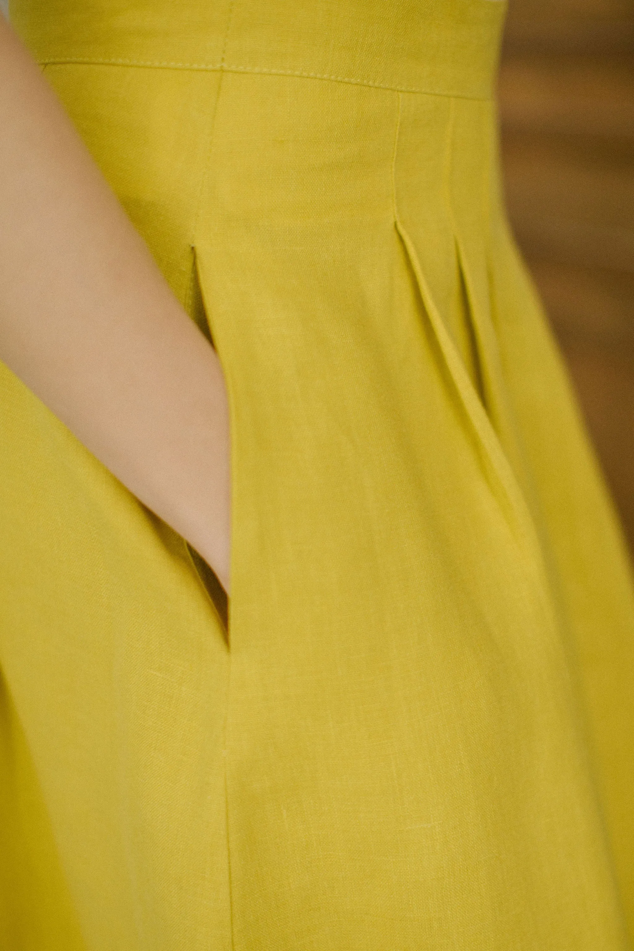 Elegant Linen Skirt