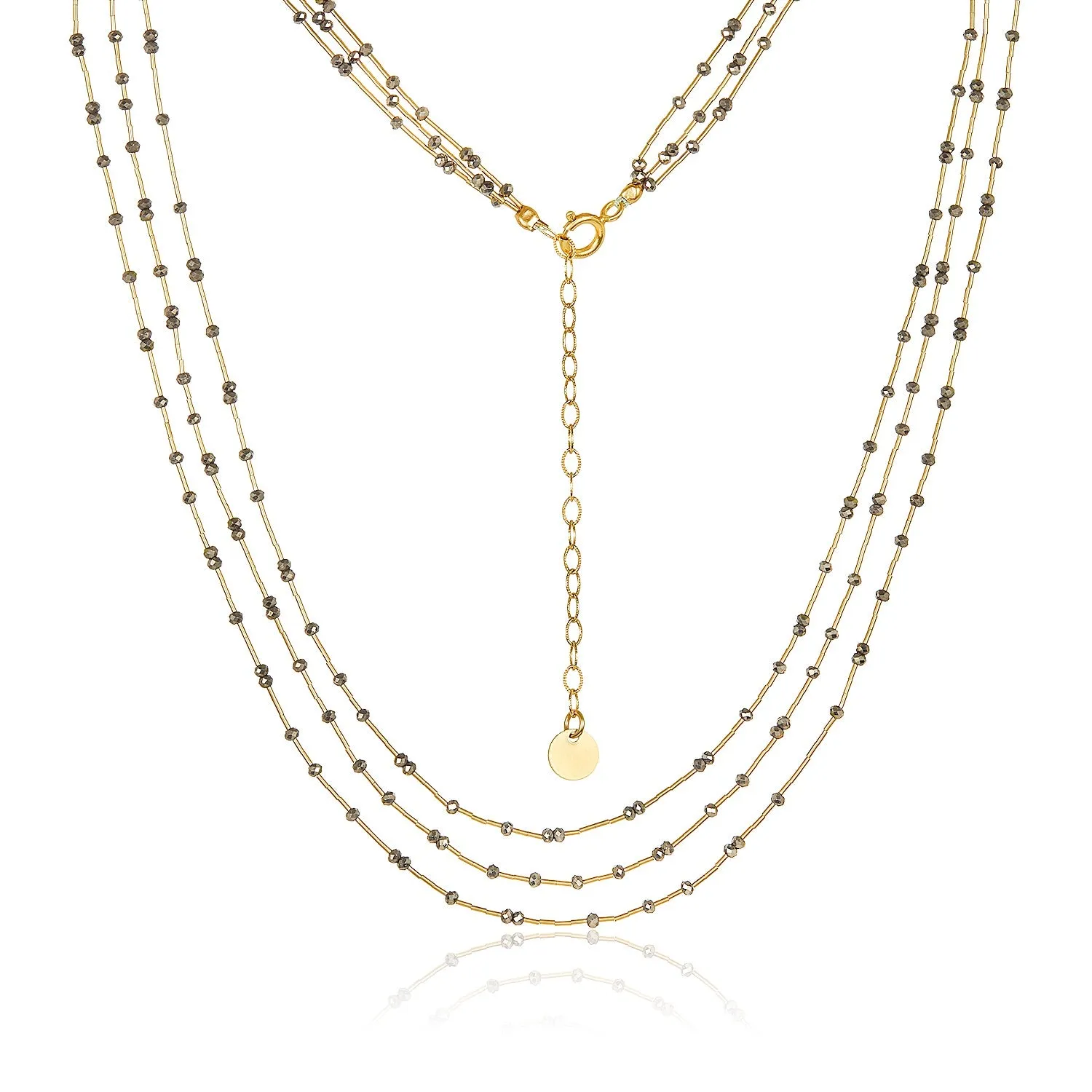 Elizabeth Necklace-Pyrite
