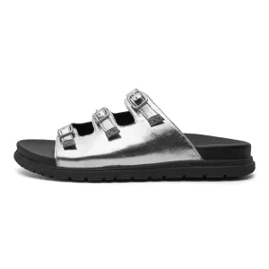 Ellen Metallic - Black/Silver