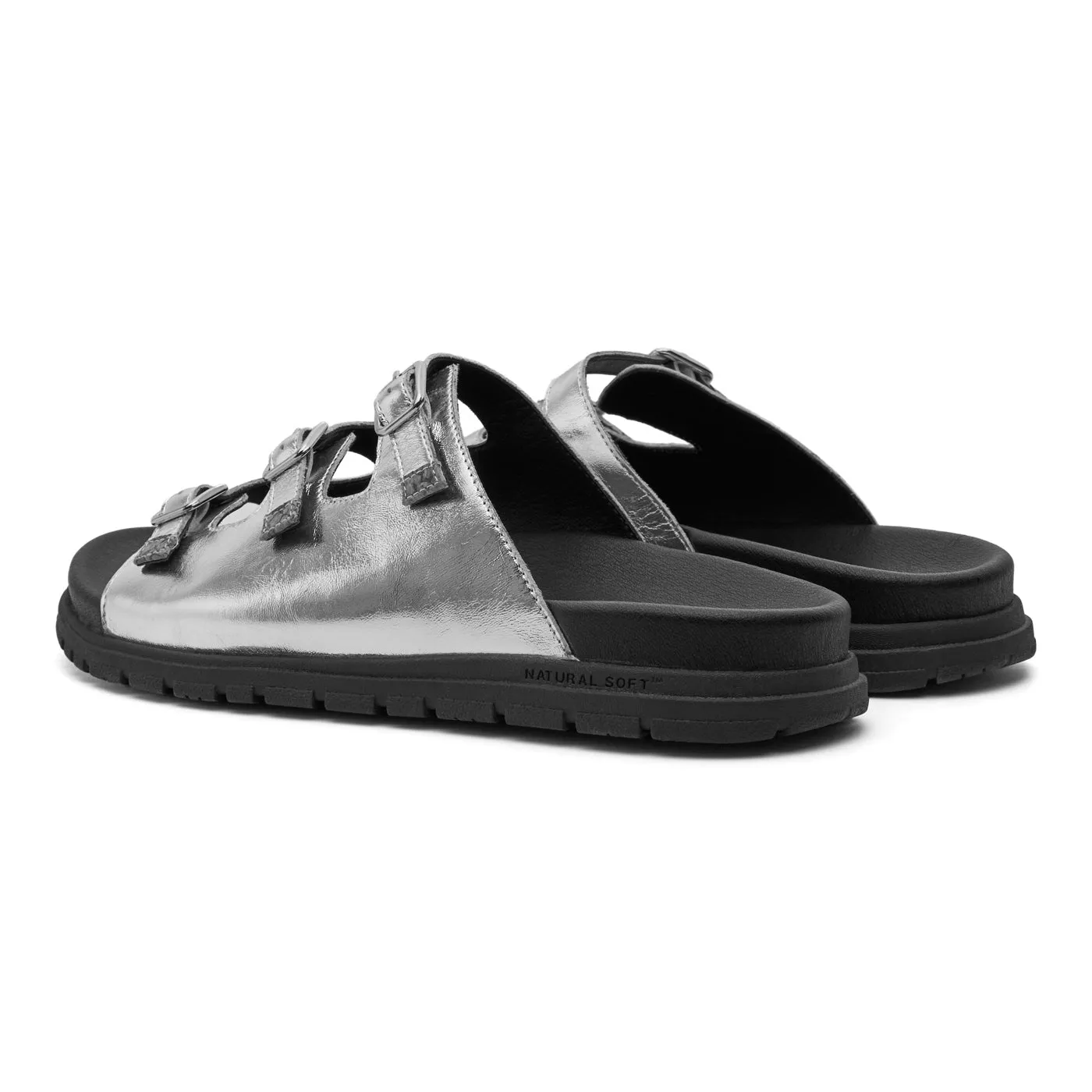 Ellen Metallic - Black/Silver