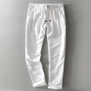 Elliot Sinclair Casual Linen Pants