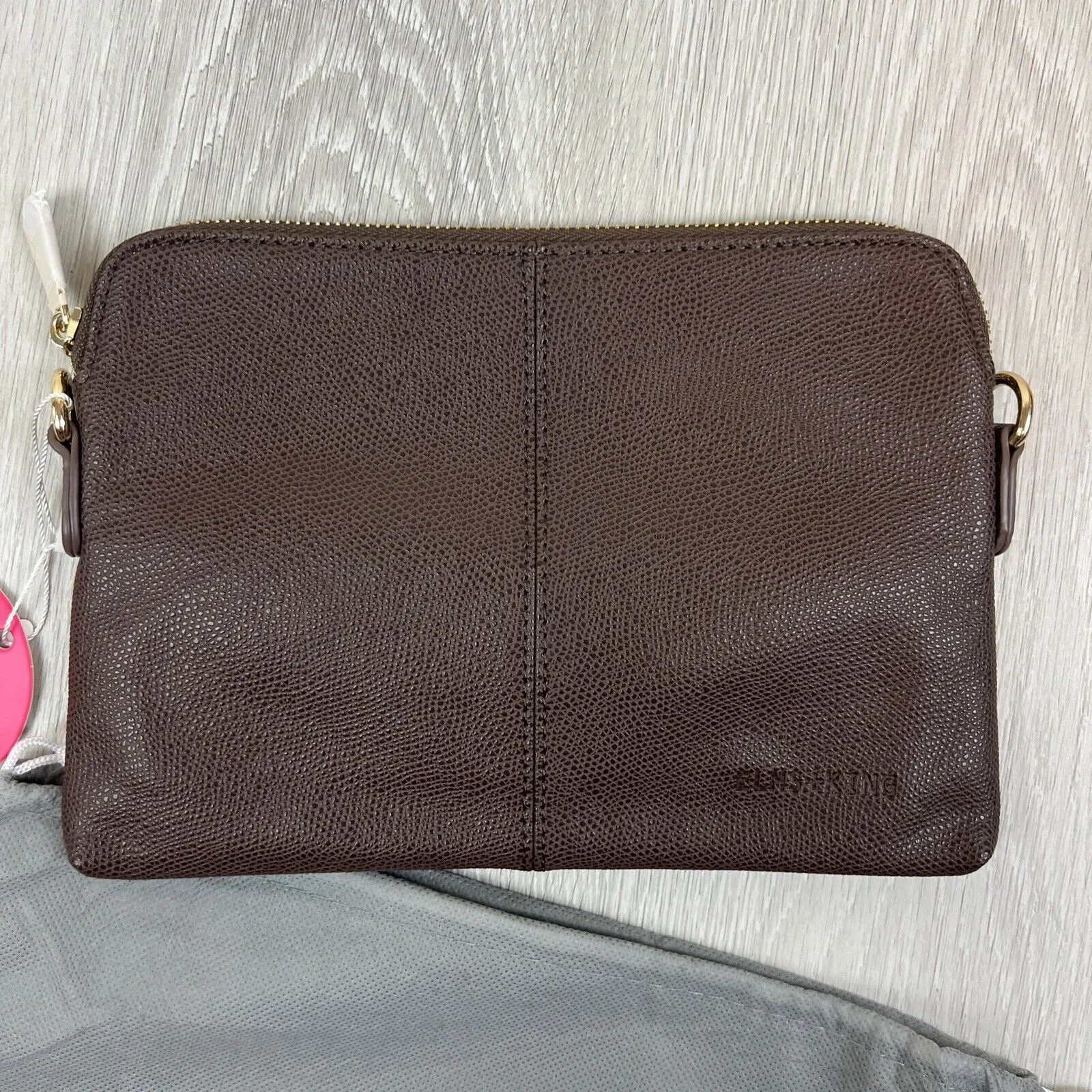 Elms And King Bowery Wallet/Clutch Cocoa (New)